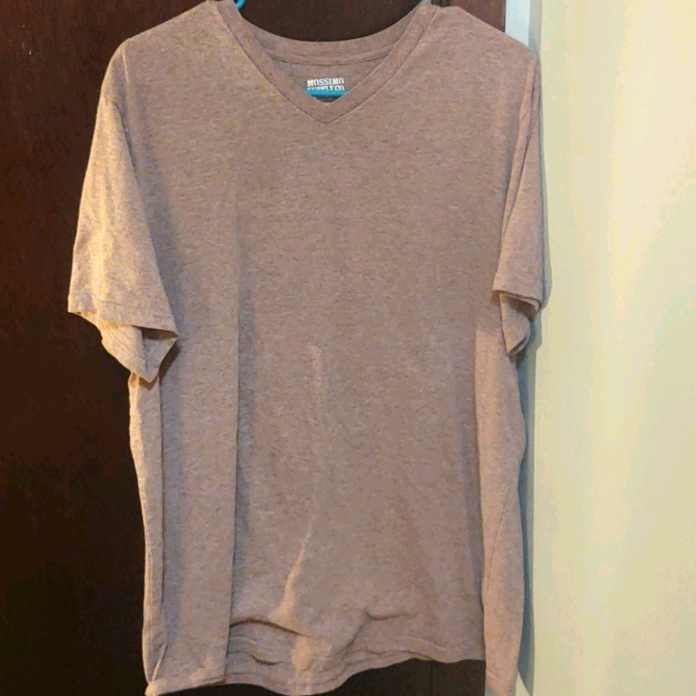 Maroon V-neck